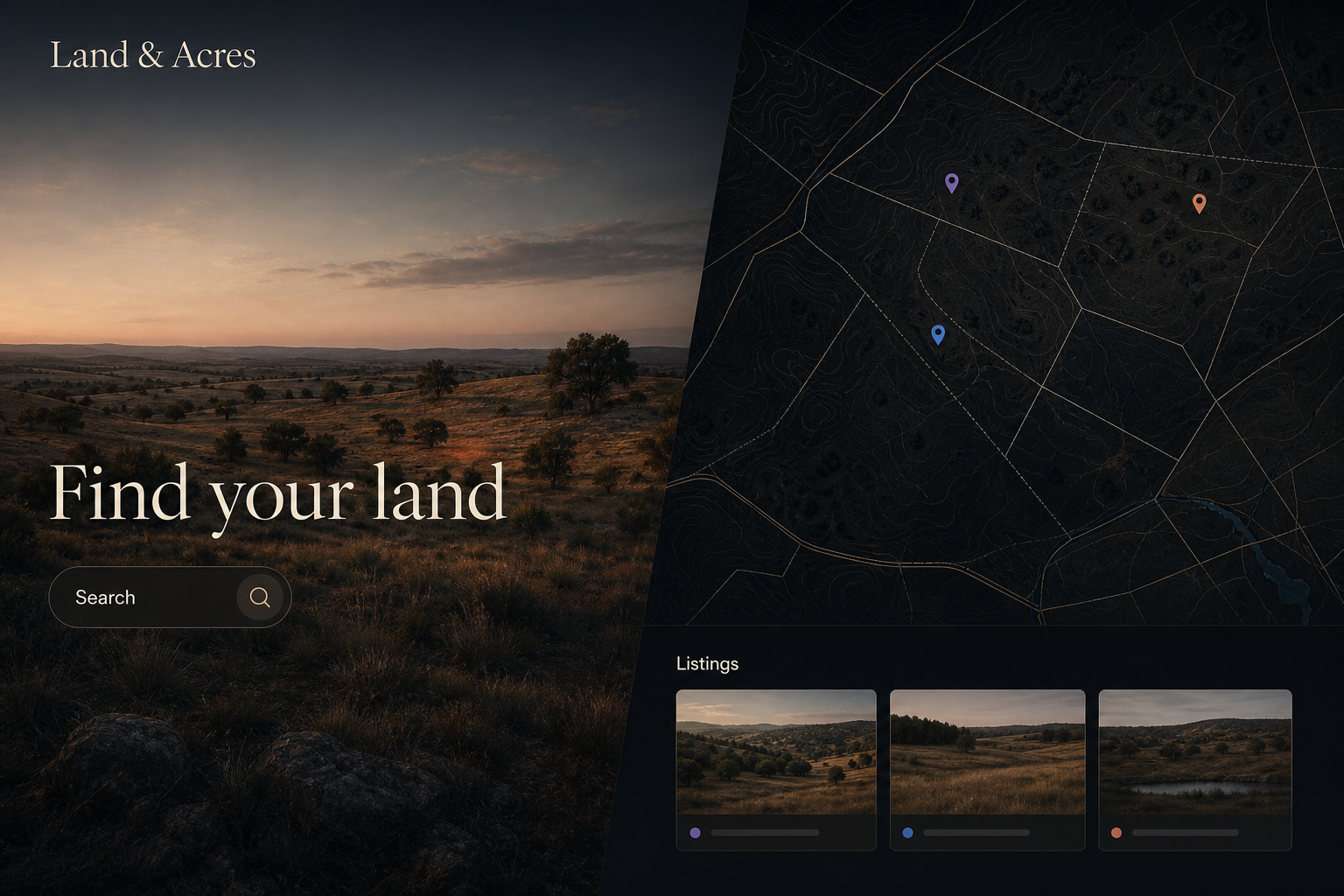 Current Land and Acres experience